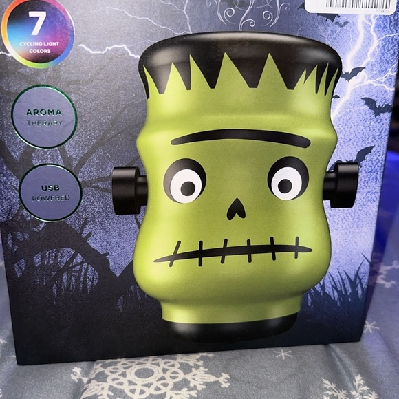2024New Mahli Halloween Frankenstein green, monster Aroma Diffuser HTF TikTok - Picture 3 of 5